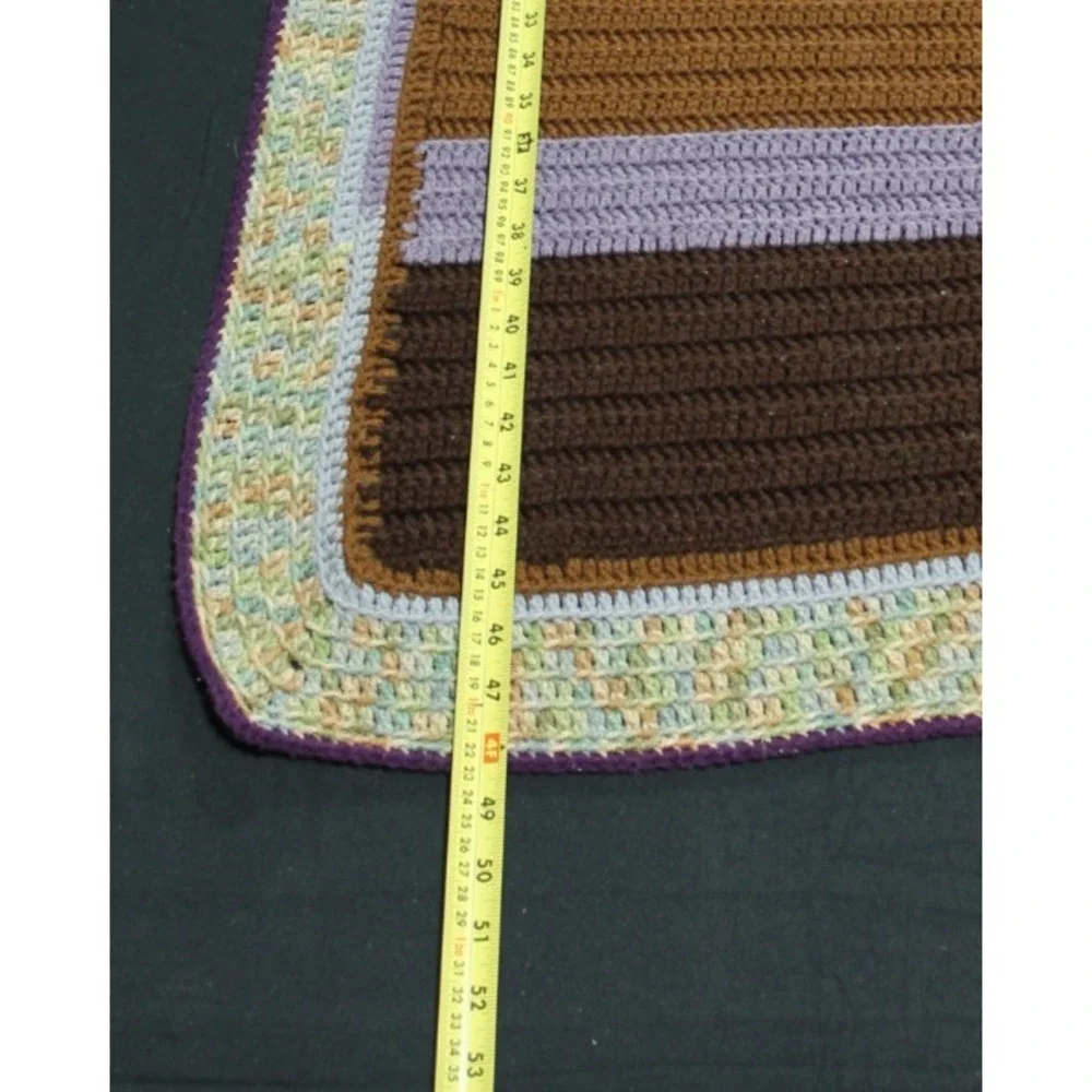 Handmade crochet blanket